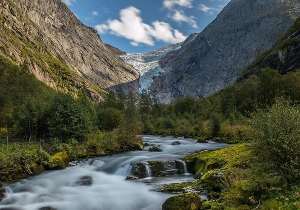 Moderne Panoramaleilighet 3-Roms I Olden Eksteriør billede